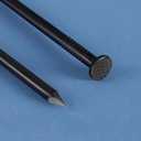 5 inch Hardware Nails, (22pcs) 1 lbs Black Nails, Nails for Hanging Pictures, Long Nails, Wall Nails, Wood Nails