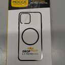 MOCCA Design for iPhone 15 Pro Case with Magnetic Invisible Stand [Full Camera Protection] [Compatible with Magsafe] Military Drop Shockproof Translucent Matte Phone Case Cover 6.1",Lavender Grey