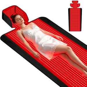 Red Light Therapy Mat for Full Body, 80.6"×35.7"