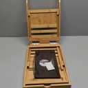 Yirilan Premium Bamboo Bathtub Tray Caddy - Expandable Bath Tray - Fits Most Bathtubs