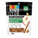 KIND Zero Added Sugar Granola, Apple Cinnamon Nut, Healthy Snacks, Good Source of Fiber, Gluten Free, Low Sugar, 5g Protein, 5 Count (EXP 07/17/26)