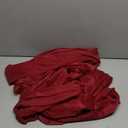 PARTISKY Wedding Arch Draping Fabric, 2 Panels Burgundy Sheer Backdrop Curtain Tulle Fabric Drapery for Arbor Wedding Archway Ceremony Party Ceiling Decor Backdrop