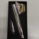 7.8in Chrome Bullet Antenna 50 Cal Car Truck Antenna Truck Accessories Silverado 1500 F150 F250 F350 RAM GMC Sierra Ranger Short Replacement Antena (Chrome, 7.8inch)