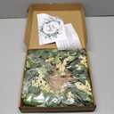 Wreaths for Front Door, 20" Artificial Eucalyptus Wreath, White Berry Greenery Wreath for Front Door Window Porch Wedding Farmhouse Garden Party Wedding Decor Spring Summer - Indoor/Outdoor