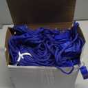 Honoson Whistle for Adults with Lanyard Plastic Safety Emergency Whistle Survival Loud for Lifeguard Coaches Hiking Outdoor Camping Accessories (Dark Blue)