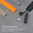 Cordinate 6ft Floor Cord Cover, Cable Protector, Hide Extension Cords, Protect Cords, Prevent Cable Trips, Heavy Duty Cord Hider - Cable Cavity = 0.75" (W) x 0.43" (H) - Tan