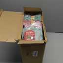 Yaomiao 100 Pcs Christmas Charcuterie Boxes with Ropes Cards, Christmas Food Box with Clear Lids, Disposable Paper Bakery Square Dessert Containers for Xmas Party Favor Cookie Cake Sandwich (Classic)