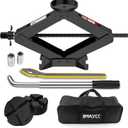 Scissor Jack 3 Ton, 4.1"-18.3" Lifting Car Jack, Heavy Duty Car Jack Kit, Portable Tire Changing kit with Lug Wrench, Tire Jack Tool for Car SUV MPV