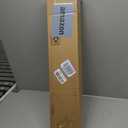 DEZ FURNISHINGS Cordless 2" Faux Wood Blind, 28" W x 48" H, Dark Oak