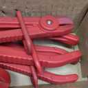 DURATECH 6-Piece Hose Clamp Set, Pinch Clamp Pliers for Flexible Hoses, Fuel, Gas, Brake & Radiator Lines