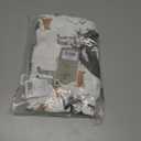 HonestBaby Family Matching Holiday Pajamas 100% Organic Cotton for Men, Women, Kids, Toddlers, Baby Boys, Girls, Unisex, Pets (6-9 Months, Foxy Green)