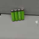 Amazon Basics Rechargeable AA Batteries, 4-Pack, 2400 mAh, NiMH High-Capacity Batteries, Recharge up to 400x Times, Pre-Charged