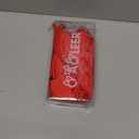 16PCS 8" Large Cheer Hair Bows Ponytail Holder Elastic Band Handmade for Cheerleading Teen Girls College Sports (Red, 1 Count (Pack of 16))