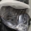 Brown 9 Inch Wave Windshield Windscreen