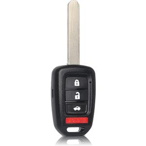 MechanMagic Key Fob Remote Replacement Fits for Honda Civic 2014 2015/Accord 2013-2015 MLBHLIK6-1T Keyless Entry Remote Control Uncut 4 Buttons 315 MHz ID74 G Chip (35118-T2A-A20)