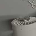 Portable Ice Cooling Handheld Fan with Semiconductor Cooling Plate, USB Rechargeable Personal Turbo Mini Hand Held Fan that Blow Cold Air, 5 Speeds Ice Cooler, Gift for Womens, Mens, Travel, Outdoor (White)