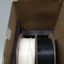 PLA 3D Printer Filament, 3D Printer PLA Filament 1.75mm, Dimensional Accuracy +/- 0.02 mm, 2 * 11KG Spool PLA Black and White