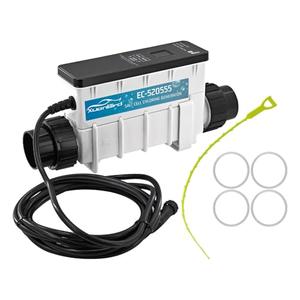IC40 Salt ChIorination Cell Generator EC-520555 520555 Fit for Pentair Intellichlor IC40 Up to 40000 Gallons In-Ground Swimming Pools 520556
