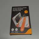 GolbinBox 3-Pack Privacy Screen Protector for iPhone 16 Pro 6.3 Inch,Military-Grade Shatterproof Anti-Spy HD Tempered Glass, Easy Installation,Dust and Bubble Free,9H Hardness,Anti - Fingerprint