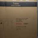 VECELO Folding Card Table Square with Mesh Bag, Heavy-Duty Collapsible Locking Legs & Easy to Storage, Portable for Indoor/Outdoor Use, White