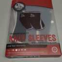 Nordic Lifting Knee Sleeves (1 Pair) Support & Compression for Weightlifting, Powerlifting & Cross Training - 7mm Neoprene Sleeve for The Best Squats - Both Women & Men (Medium, Black)