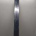 Outwater Plastics Black 1-1/2'' Styrene Plastic U-Channel/C-Channel 48 Inch Lengths (Pack of 3)