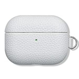 FooYin Portable Case for AirPods Pro, Leather AirPods Pro Case with Strap and Clip, Cover with Protective Microfiber Lining Design - Light Grey, 3 Pack