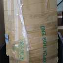 Pre-Lit Artificial Giant Slim Christmas Tree, Green, White Lights, Includes Stand, 12 Feet