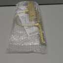 BIGLIGHT Wireless Battery Operated LED Picture Light with Remote, Rotatable Light Heads of 3 Lighting Modes, Dimmable Display Lamp with Timer for Painting Photo Portrait Art, 8.8", Gold (Copper)