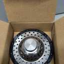 Universal Bathtub Drain Stopper Shower Drain Hair Catcher, Tub Stopper with Visible Top Strainer, Upgraded 3 in 1 Pop-up Drain Plug Fit for 1.5 to 2.4" Hole, Stainless Steel Filter Basket, Chrome