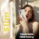 TEAUGHT Compatible with Samsung Galaxy S25 Ultra Case Cute Pattern Leopard Cheetah Print Shockproof Cover Silicone Phone Case for Girls Women -White