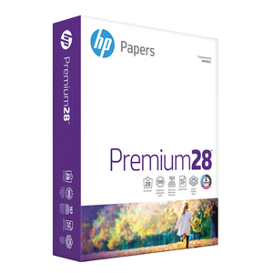 HP Printer Paper | 8.5 x 11 Paper | Premium 28 lb | 1 Ream  500 Sheets | 100 Bright | Made in USA  FSC Certified | 205200R