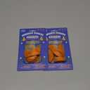 2 Pack Genuine Fred Mandarin Orange ERASERS, Set of 6, Quality Materials, Fun Desk Accessory, Perfect for School, Home, or Office, Gift-Ready Packaging