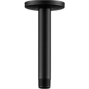 Shower Arm with Flange Ceiling Mount Replacement Rain Shower Head 6"