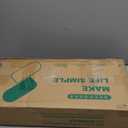 Metal Umbrella Holder Stand with Removable Drip Tray, Industrial Free Standing Umbrella Rack Organizer for Entryway Home Office Patio Decor (18 Slots 10 Hooks, Black)