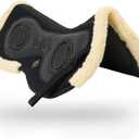 Kavallerie 3D Air-Mesh Half Pad, Impact Protection & Therapeutic Gel Padding English Saddle for Maximum Support and Stability, Best for Horses Under Saddle, Dressage, Jumping & Training (Black)