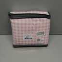 Nayoroom Gingham Duvet Cover Queen Size Pink White Plaid Checkered Comforter Cover Grid Farmhouse Bedding Set 3 Pcs Soft Breathable Washed Microfiber Gifts for Women Men