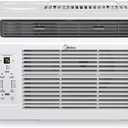 Midea 6,000 BTU Window Air Conditioner, 3-in-1 Cool/Fan/Dehumidifier Window AC Unit, Easycool Air Conditioner with Remote Control, Cools up to 250 Sq. Ft., Fits bedroom, study, office