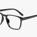 WEMOOTANTS Lightweight Reading Glasses Men Women Square Spring Hinges Readers  (Black 2.25+)