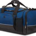 SwissGear Apex Duffle Bag for Travel and Gym with Bungee-Cord System (28-Inch, Navy Dobby)