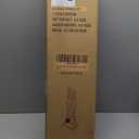 FEED GARDEN Fireplace Tools Set 5 Pieces, 30 Inch Modern Wrought Iron Outdoor Fireplace Accessories Set Long Holder Indoor with Poker, Tongs, Shovel, Brush, Base Black