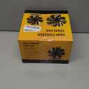 Tomersun Wood Stove Fan 8 Blade Heat Powered, Woodburner Fireplace Fan for Wood Burner/Burning/Stoves, with Thermometer