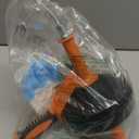 Drain Auger, Clog Remover with Drill Adapter, 25 Feet Flexible Plumbing Snake Use Manually or Powered for Kitchen, Bathroom and Shower Sink, Comes with Gloves (Orange)