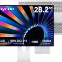 P20 28.2’’ UHD 4.5K (4500 x 3000) Glossy Monitor, IPS Panel, 99% sRGB, 99% DCI-P3, 10-Bit Colors, 60Hz, 192PPI, HDR, 1500:1, Eye Care, Low Blue Light (Honeycomb - with Stand)