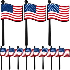 8Pcs Independence Day Handheld Flags