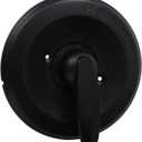 T13020-BL Shower Valve Trim Kit Replacement for Delta Classic 13/14 Series Single-Function, Shower Cover Plate with HandleFit R10000 Series Shower Valve(Catridge and Valve Not Included)(Matte Black)