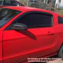 Fit 2010-2014 Ford Mustang Coupe(Not Fits Convertible) Window Visor
IKON MOTORSPORTS, Acrylic, Smoke Tinted, 2PCS, Sun Rain Shade, Guard Wind Vent, Air Deflector, Waterproof, 2011 2012 2013