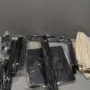 STO STO Laundry Hamper 2 Section, 100L Rolling Laundry Sorter Cart with Removable and Washable Liner Bag, Clothes Hamper with Wheels and Metal Handle for Laundry Room and Bedroom