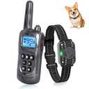 Shock Collar for Small Dogs，Tiniest and Lightest Dog Training Collar with 2000ft Remote，Tailored Small Dog Shock Collar 5-15 Pounds，Beep，Vibration and Safe Shock，0-99-Level Precise Adjustment，Black