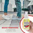 2 x Grandma's Secret Shoe Cleaner - Stain Remover Spray for Rubber, Canvas and Leather - Removes Dirt, Grime and Grass - Sneakers Cleaner for Outdoor Shoes, Slippers and Moccasins - 3 Ounce